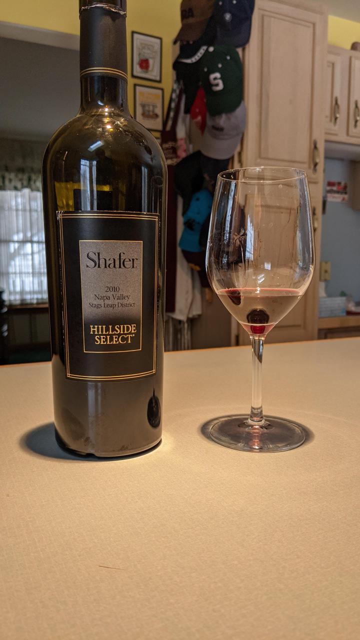 My Encounter with Shafer Vineyards Hillside Select Cabernet Sauvignon