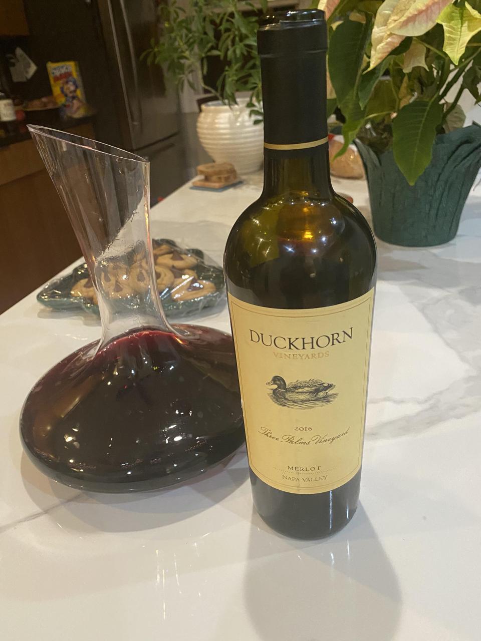 My Encounter with Duckhorn Vineyards Three Palms Vineyard Merlot